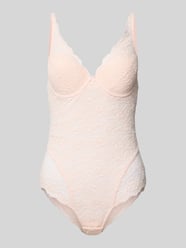 Body aus Spitze mit Hakenverschluss Modell 'Cyrile' von Marie Jo Pink - 3