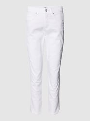 Jeans mit Label-Patch Modell 'ORNELLA' von Angels Weiß - 38