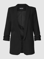 Regular Fit Longblazer mit Viskose-Anteil Modell 'BOSELLA' von PIECES - 37