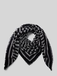 Sjaal met franjes, model 'Alycia' van HUGO - 19
