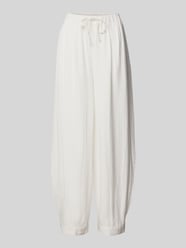 Spodnie materiałowe z elastycznym pasem model ‘camila’ od Gestuz - 29