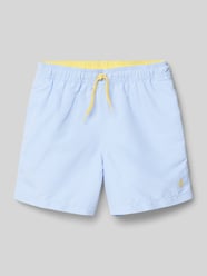 Badehose mit Label-Stitching von Polo Ralph Lauren Teens - 5