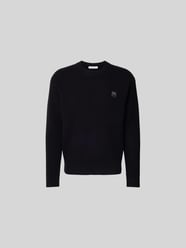 Pullover mit Label-Stitching von MAISON KITSUNÉ - 37