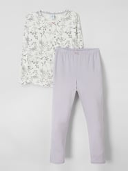 Pyjama mit Modal-Anteil von SANETTA Weiß - 40