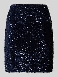Minirock mit Paillettenbesatz von Apricot - 33