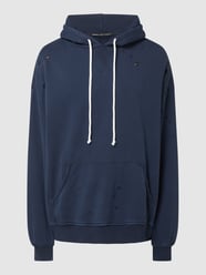 Hoodie im Destroyed-Look von Progetto7 Blau - 38