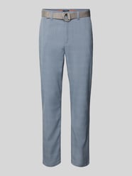 Spodnie o kroju slim fit z paskiem od MCNEAL - 14