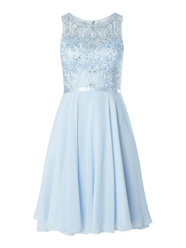 Cocktailjurk met siersteentjes van Luxuar - 29