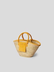 Strandtasche in Flecht-Optik von Jacquemus Schwarz - 29