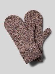 Handschoenen met ribboord van Christian Berg Woman Fuchsia - 23