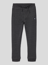 Sweatpants mit Logo-Stitching Modell 'VIMO' von Name It Grau / Schwarz - 14