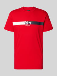 męski t-shirt o kroju regular fit z czystej bawełny od Tommy Jeans - 3