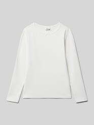 Slim fit shirt met lange mouwen van katoenmix van s.Oliver RED LABEL - 12