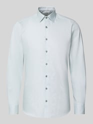 Slim Fit Businesshemd aus Baumwoll-Mix mit Kentkragen von OLYMP Level 5 - 35
