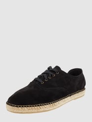 Sneaker aus Wildleder Modell 'Hajo' von Selected Homme Grau / Schwarz - 30