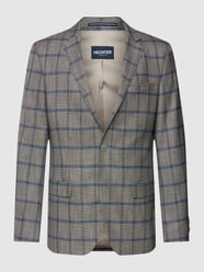 Sakko mit Karomuster von HECHTER PARIS Beige - 43