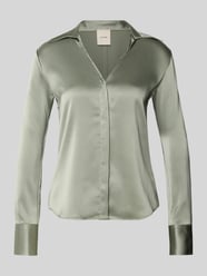 bluzka o kroju regular fit z dekoltem w serek od Calvin Klein Womenswear - 11