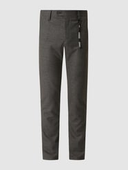 Slim Fit Chino mit Viskose-Anteil Modell 'Code' von Strellson Braun - 10