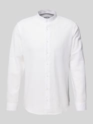 Koszula biznesowa o kroju slim fit z listwą guzikową od Jake*s - 13