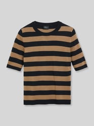 Regular Fit Pullover aus Viskose-Mix von s.Oliver BLACK LABEL Beige - 1