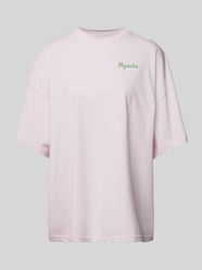Oversized T-shirt met motiefprint van Pegador Roze - 41
