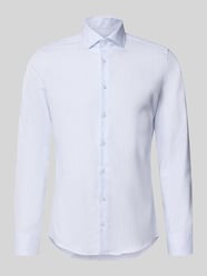 koszula o kroju slim fit z czystej bawełny model 'Spread Kent' od Seidensticker - 14
