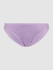 Bikinibroekje met geribbeld patroon, model 'Audny Biddi Bikini Cheeky' van Becksöndergaard Paars - 24
