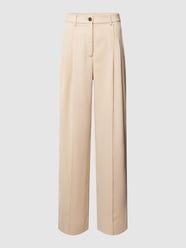 Bundfaltenhose mit französischen Eingrifftaschen von Calvin Klein Womenswear Beige - 23