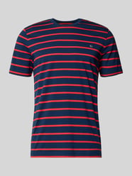 T-shirt o kroju regular fit z wyhaftowanym logo od Christian Berg Men - 10