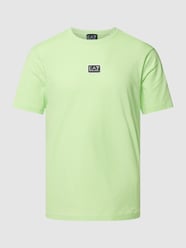 T-Shirt mit Label-Detail von EA7 Emporio Armani Grün - 41