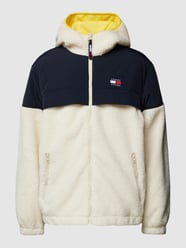 Sherpa Jacket in Two-Tone-Machart Modell 'CHICAGO' von Tommy Jeans Weiß - 43