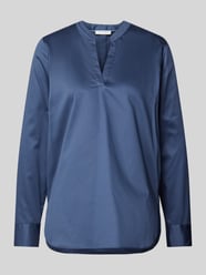 Comfort Fit Blusenshirt mit von Eterna Blau - 32