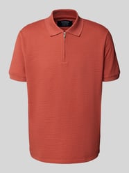 Poloshirt mit kurzem Reißverschluss von MCNEAL Orange - 34