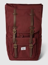 Rucksack mit Label-Patch Modell 'Little America' von Herschel Bordeaux - 46