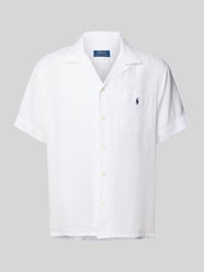 Custom Fit Leinenhemd mit Resortkragen von Polo Ralph Lauren Beige - 31