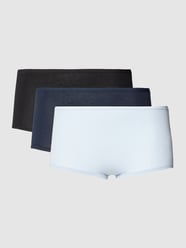 Pantie mit elastischem Bund im 3er-Pack von Schiesser Blau - 26