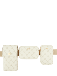 Gürteltasche mit Logo-Muster Modell 'Yara' von JOOP! Weiß - 13