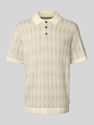 Regular fit poloshirt met structuurmotief, model 'JUDE' van Jack & Jones Premium - 11