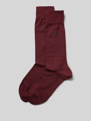 Socken mit Label-Print im 2er-Pack von BOSS Rot - 5