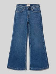 Jeansy z szeroką nogawką z mieszanki bawełny model ‘CALIFORNIA’ od Only - 33