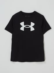 Loose Fit T-Shirt mit Logo  von Under Armour Grau / Schwarz - 23