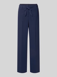 Broek met strikceintuur en vouwplooien van MORE & MORE - 20