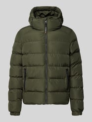 Steppjacke mit Kapuze und seitlichen Reißverschlusstaschen von Superdry - 28