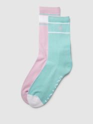 Socken mit Label-Detail im 2er-Pack von Scotch & Soda Lila - 40