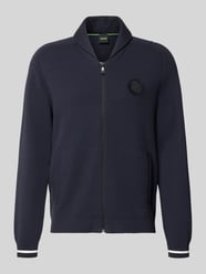 Kardigan rozpinany o kroju regular fit z mieszanki wiskozy model 'KN_UNION FZ' od BOSS Green - 35