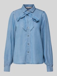 Regular Fit Schluppenbluse mit Knopfleiste von Christian Berg Woman Selection - 27