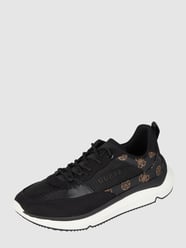 Sneaker met logodetails  van Guess Zwart - 37