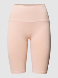 Korte broek met brede band van Saisei Wit - 33
