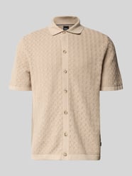 Relaxed Fit Freizeithemd aus reiner Baumwolle Modell 'NAPPO' von BOSS Beige - 33