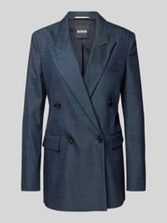 Blazer mit Brustleistentasche Modell 'Jaleto' von BOSS Blau - 2